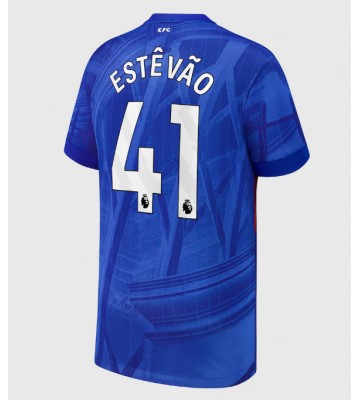 Chelsea Estevao Willian #41 Hjemmebanetrøje 2025-26 Kortærmet